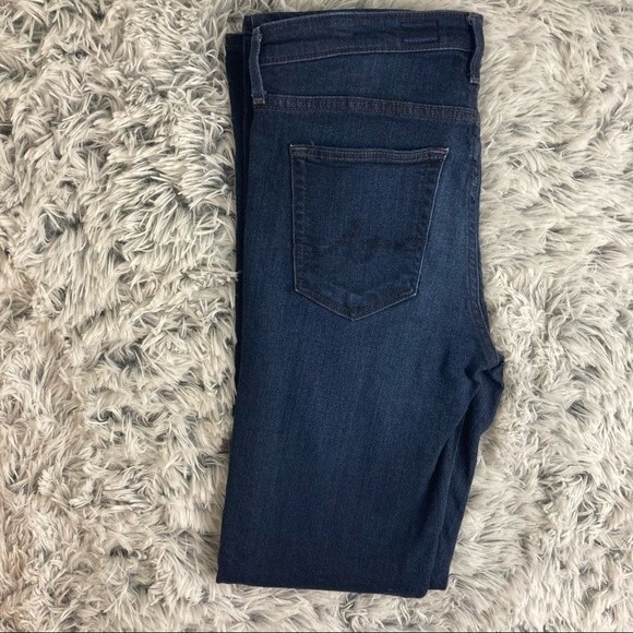 Ag Adriano Goldshmied the Prima Women's Size 27R Skinny Mid Rise Cigarette Jean - Picture 1 of 10